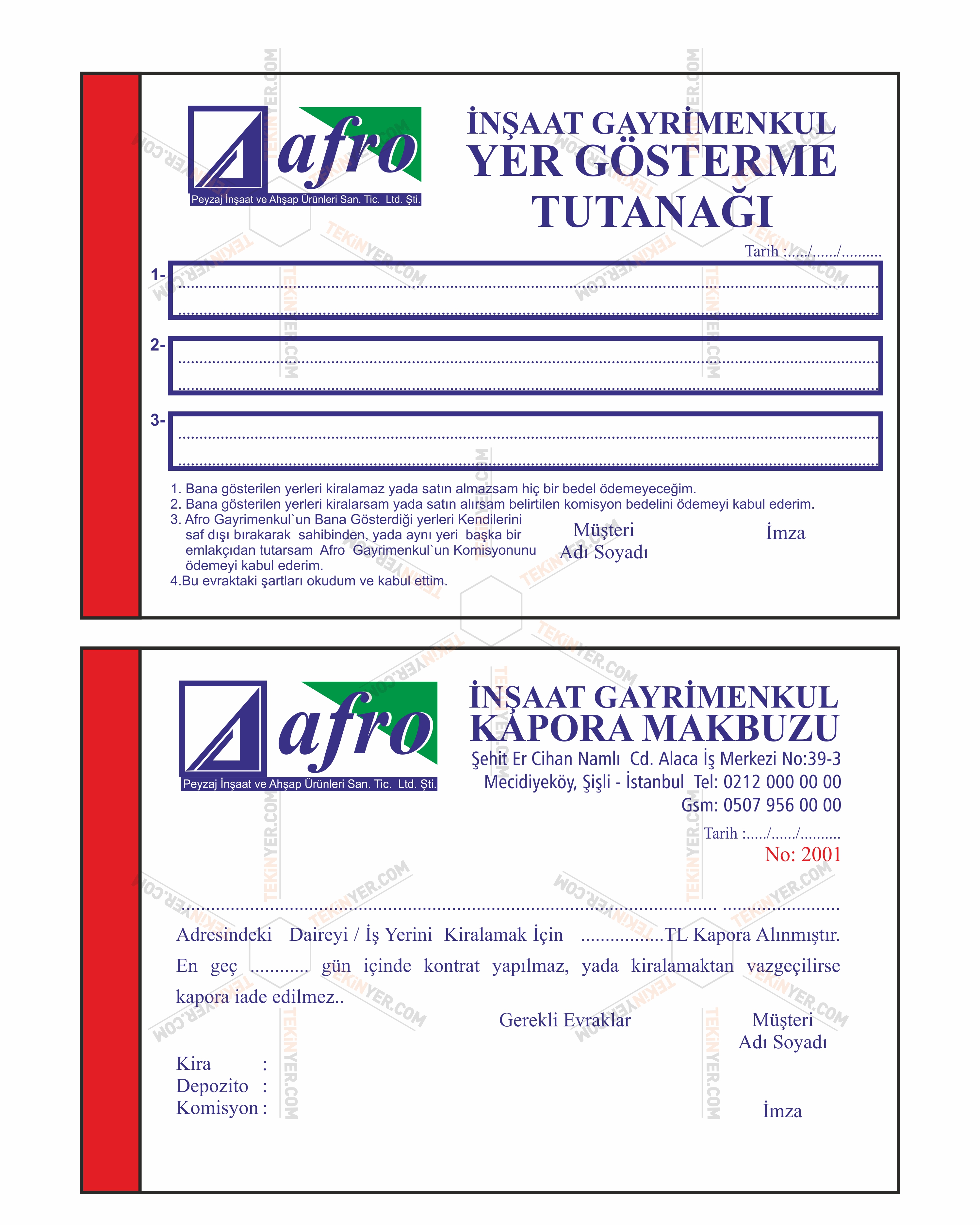 Fatura Kartvizit Tasarımı / Çeşitleri / Örnekleri / Baskısı / Fiyatları / Siparişi title=