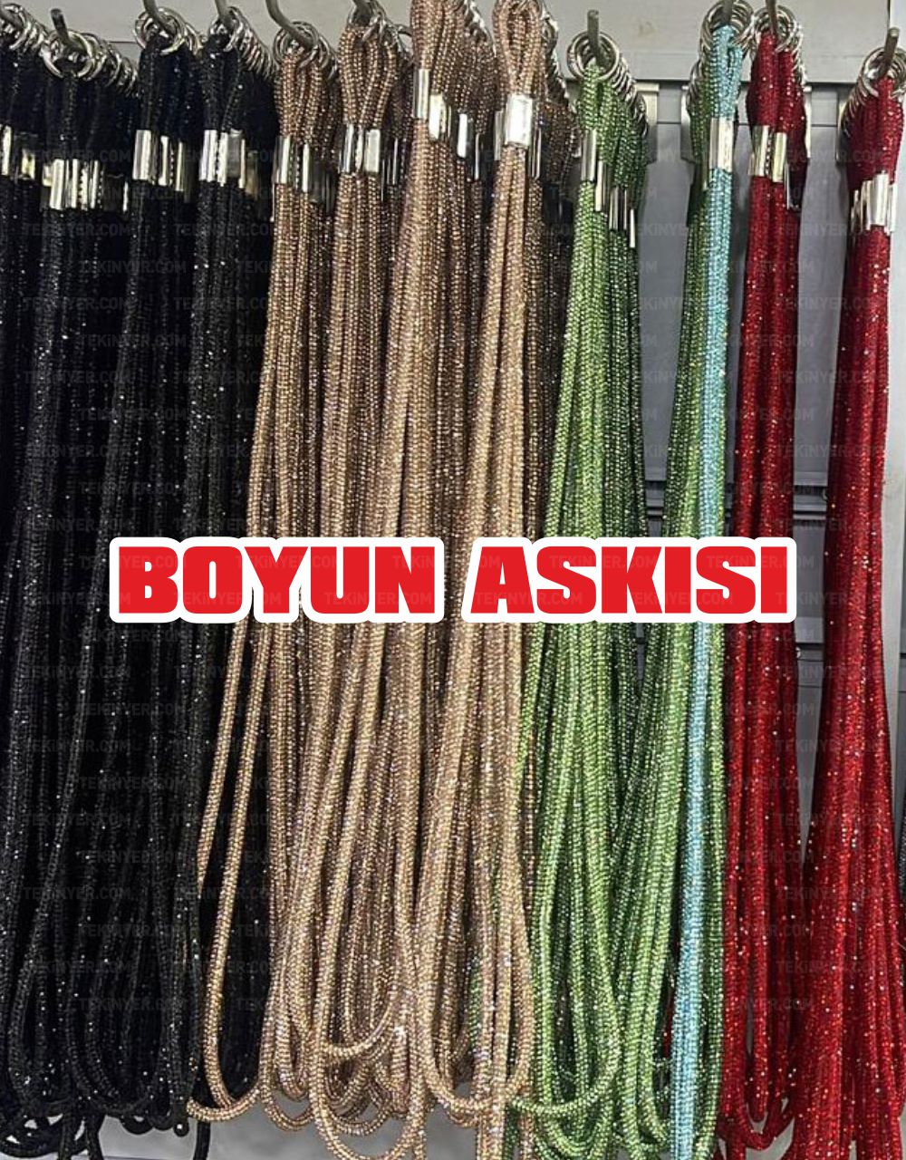 Swarovski Kristal Taşlı Telefon Boyun Askısı Malzemesi